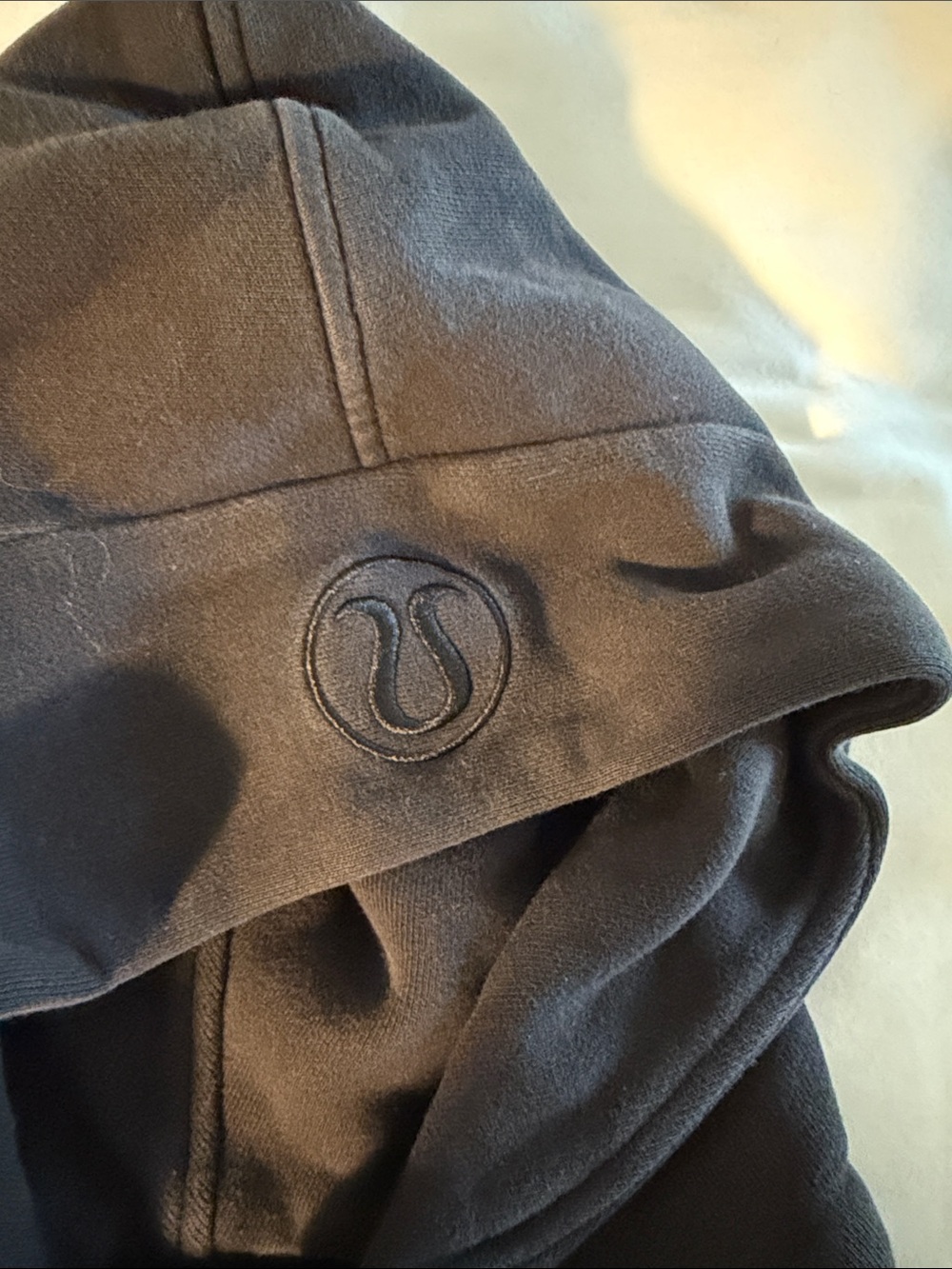 lululemon athletica Black Cropped Half-Zip Hoodie - Picture 2 of 4